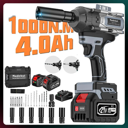 1000N·m Cordless Impact Wrench