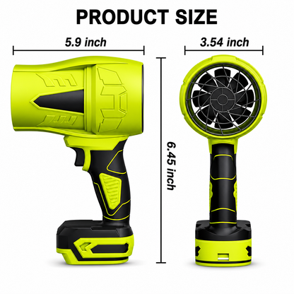 Cordless Turbo Leaf Blower with Battery