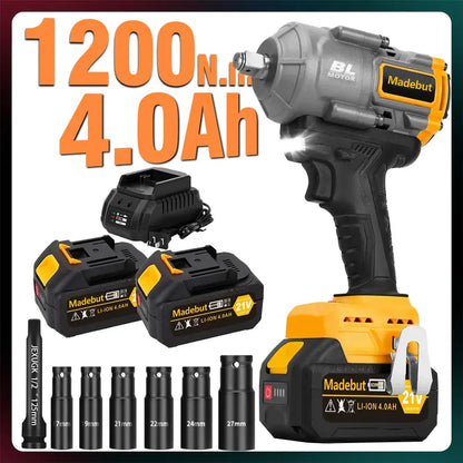 1000N·m Cordless Impact Wrench