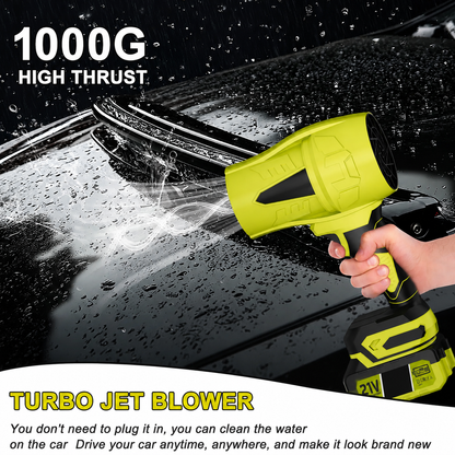 Cordless Turbo Leaf Blower with Battery