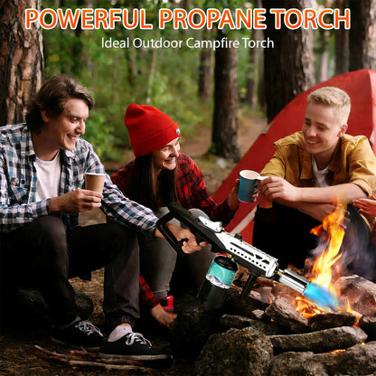 Propane Torch Portable Culinary Gun, Ideal for Outdoor BBQ Steak, Men Gift